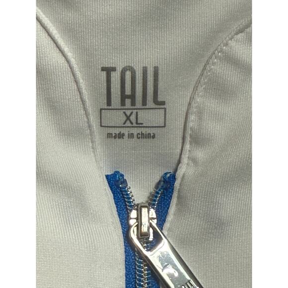 Tail Mara Activewear Elbow Sleeve Top, White, Size XL - Picture 7 of 9